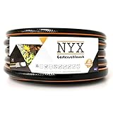Gartenschlauch 1/2' NYX Premium 10 Jahre Garantie 4 lagig Wasserschlauch Bewässerungsschlauch schwarz/orange (50)