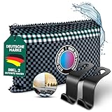 MIKAZA Luftentfeuchter Auto - Extra Starker Luftentfeuchterkissen | Entfeuchter automatisch wiederverwendbar für Innenraum & Winter Zubehör | Inkl. Gratis Autositzhaken