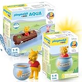 PLAYMOBIL Disney Winnies & Ferkels Wasserabenteuer und Winnies Stehauf-Honigtopf. Perfekt für magische Spielstunden voller Spaß und Fantasie!