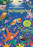 Mein Immer-wieder-Stickerbuch: Dschungel: Mit über 300 wiederablösbaren Stickern (Meine Immer-wieder-Stickerbücher)