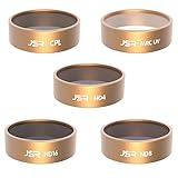 WZKOZDR Ersatzteile für Kamerafilter für Xiaomi für Fimi X8 SE Star CPL UV ND 4 8 16 32 Graufilter-Set für Drohnenobjektiv (5 Stück)