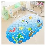 38x68cm Nette Cartoon PVC Bad Matte Anti-Rutsch Dusche Badewanne Matten Mit Sauger Weiche Massage Pad Kinder Ältere Badezimmer Teppich