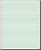 SIGEL 12251 Endlospapier 12 Zoll x 250 mm (A4 hoch), 60 g, 2000 Blatt 1fach, mit Leselinien, Druckerpapier