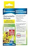 Klosterfrau Hamamelis-Balsam für Hämorrhoiden, wirkt lindernd und pflegend mit Hamamelis, Zink und Panthenol