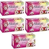 Mit Pufai Grocery, Malve Hibiskus Tee 20 x 2 gramm x 5 er Pack