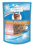 bogar, Bogadent Dental Sticks Katze, Zahnstocher für Hygiene und Gesundheit, Katzensnacks für die Katzen Zahnpflege, Schmackhafte Chips, Mit Fisch, Fleisch, Früchten und Mineralien, 50 g