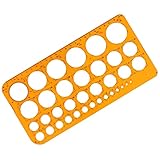 Kreisschablone zum Zeichnen Kreis Schablone Vorlage Kreisschablone Mars Kreisschablone Technisches Technisches Zeichnen Schablone Lochschablone Geometric Ruler füR BüRo Schule GebäUde