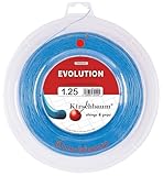 Kirschbaum Unisex – Erwachsene Pro Line Evolution Tennis-Saite, blau, 1,25 mm x 200 m