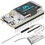 YELUFT ESP32 LoRa V3 Entwicklungsboard mit 3000mAh Akku und 868MHz LoRa-Antenne Integriertes WiFi Bluetooth SX1262 CP2102 für Meshtastic IoT Arduino Intelligente Szene