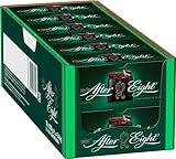 NESTLÉ AFTER EIGHT, hauchdünne Schokoladen-Täfelchen aus dunkler Schokolade mit Pfefferminz-Cremefüllung für Genießer, 12er Pack (12x200g)