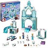 Lego 43194 Disney Princess Annas und Elsas Wintermärchen, Eiskönigin-Spielzeug zum Bauen mit Schloss und 3 Mini-Puppen inkl. Olaf-Figur, BAU- und Spielset für Kinder, Mädchen und Jungen, Geschenkidee