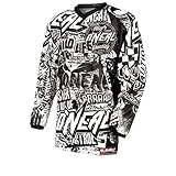 O'NEAL Kinder Jersey Element Wild Youth, Schwarz, Large, 0025W-8