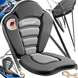 KESSER® SUP-Sitz für Stand Up Paddling Board Paddle Surfboard | Sit-on-Top-Kajaks Fischerboote SUP Paddelboards Gepolsterte Sitz 32x38cm, Rückenlehne 51x45cm | Einfache Installation