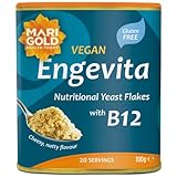 Ringelblume Vegan Engevita Nutritional Hefeflocken mit Vitamin B12, 100g (100g, 1 Gramm)
