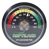 TRIXIE kleiner Luftfeuchtigkeitsmesser für Terrarien mit einer analogen Anzeige 'Hygrometer, analog Ø 5 CM' - 76118