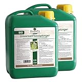 HaGaFe Bio Universal Flüssigdünger Blattdünger Universaldünger Dünger f. a. Kulturen (5 L (2 x 2,5 L))