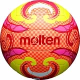 molten Beachvolleyball Unisex, mehrfarbig (orange/gelb/pink), 5, V5B1502-O