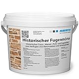 Ruberstein® Historischer Fugenmörtel natur im 2 kg Eimer