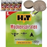 50 Stück Anti-Mücken-Spirale Mückenabwehr Insektenspirale Stechmücken Abwehr Moskito Räucherspirale Mückenspirale