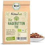 Hagebuttentee BIO lose 500g | Hagebuttenschalen geschnitten | fruchtiges, süß-würziges Aroma | höchste Bio-Qualität | Hagebutten Tee | vom Achterhof