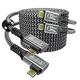 CAKOBLE usb c kabel 3m,[2 Stück] usb 3.2 kabel,20 Gbps usb c datenkabel,PD 3.1 240W Schnellladekabel,4K@144Hz Video usb c auf usb c kabel 3m für Laptop,Hub,Dock,M3,SSD,eGPU,Display,usbc ladekabel 3m