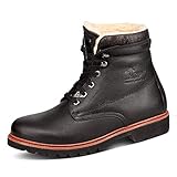 Panama Jack Panama 03 Aviator Herren Warm gefüttert Classics Kurzschaft Stiefel & Stiefeletten, Schwarz (Black), 44 EU