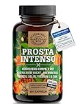 PROSTA INTENSO® Prostata Kapseln - WICHTIG: Laborgeprüfter Markenkomplex mit Sägepalmenextrakt, Brennnesselwurzel, Kürbiskern, Zink, Selen & mehr I Saw Palmetto -DE- SCHEUNENGUT®