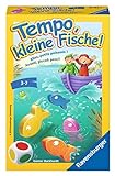 Ravensburger 23334 - Tempo, kleine Fische, Mitbringspiel für 1-6 Spieler, Kinderspiel ab 3 Jahren, kompaktes Format, Reisespiel, Brettspiel