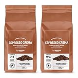 Amazon-Marke: Happy Belly Coffee Beans 'Espresso Crema' (500gx2)