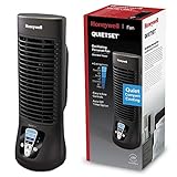 Honeywell QuietSet Ventilator (oszillierend, persönlich, Mini Turmventilator, leiser Betrieb) HTF210BE