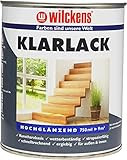 Wilckens Kunstharz Klarlack hochglänzend, 750 ml, farblos