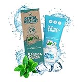 DENTAL DELIGHT Polar Punch Zahnpasta (TESTSIEGER), Vegane Zahnpasta mit Geschmack, Zahncreme (Minze, 1er Pack)