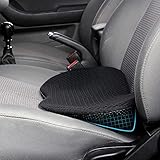 Livtribe Autositzkissen,Ergonomisches Sitzkissen für Auto,Memory Foam Autositzauflage,keilkissen für Autositz,Road Trip Essentials für Fahrer