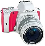 Pentax K-S1 Objektiv-Set für Spiegelreflexkameras Sweets Collection, 20 MP SLR-Kamera mit 7,6 cm (3 Zoll) LCD-Gehäuse, Blau / Cremefarben, Strawberry Cake