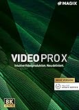 Video Pro X – Version 12 – Preisgekrönte Videoschnittsoftware für professionelle Videobearbeitung | Standard | PC | PC Aktivierungscode per Email