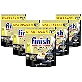 Finish Ultimate Plus All in One Citrus Spülmaschinentabs XXXL Pack mit 410 Tabs - Geschirrspültabs für intensive Reinigung, Fettlösekraft und Glanz, entfernt Eingebranntes effektiv