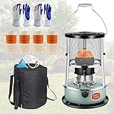 2023 Campingkocher - Camping Stove, Petroleumofen Notheizung Ohne Strom Innen, Petroleumofen für Outdoor, Petroleumheizung für Camping Zeltheizung Kochen 360° Surround Heater