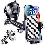 BIPOPIBO Das Armaturenbrett Handyhalterung Auto [Super Saugnapf] Handy Halterung Auto Universal 360° Drehbar kfz Handyhalterung Handy Halter für iPhone Android Halterungen für Navigationsgeräte