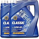 BandelOne enthält 2x5L Mannol Classic 10W40 Motoröl passend für 500.00 505.00 229.3