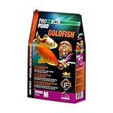 JBL Futter für Gold- und Teichfische, Schwimmende Futtersticks, Spezialfutter, ProPond Goldfish, Größe M, 0,8 kg