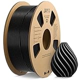 PETG Filament 1.75mm, JAYO 3D Drucker Filament PETG, Neatly Wound Filament, Maßgenauigkeit +/- 0.02mm, 1.1 kg Spule(2.42 LBS), PETG Schwarz