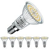 EACLL E14 LED Neutralweiß 6.5W Ersetzt 100W R50 Halogen Glühbirne, 6er-Pack. 770 Lumen 4000K Leuchtmittel, AC 230V Flimmerfrei Energiesparlampe, Lichtwinkel 120° Strahler Nicht Dimmbar Reflektorlampe