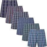 JupiterSecret Boxershorts Herren 100% Baumwolle Unterhosen Männer 6er Packs Vielen Farben