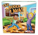 Goliath Der Boden ist Lava, Spiele und Partyspiel für Drinnen und Draußen! Für die ganze Familie ab 5 Jahren, Gesellschaftsspiel für 2 bis 6 Spieler