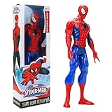 Spider Man Figur, Marvel Avengers Titan Hero Serie Spider Man, Marvel Spider Man Figur, Spider Man Action Figur 30 cm Großes Spielzeug für Kinder ab 4 Jahren Geburtstagsgeschenk (Spider Man)