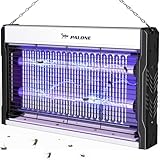 PALONE Insektenvernichter Elektrischer, UV USB Bug Zapper 3200V Wandmontierter Mückenlampe mit Kabel Insektenlampe Elektrische Fliegenfalle Mückenfalle Fliegenfänger Insektenfalle