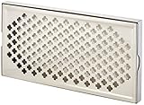 Rückseite Bar Abtropfschale 300 x 150 x 23 mm Edelstahl Servierplatte