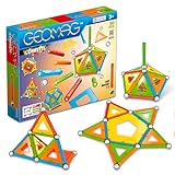 GEOMAG Classic Confetti 50-teilig Magnetisches spielzeug für Kinder, Geschenk für Jungen und Mädchen im Alter von 5 6 7 8 9 10 11 12 13 Jahren, magnetische Konstruktionen, Kinderspielzeug