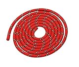 Vinex Seilspringen - Springseil 3 Meter - schönes Muster - rot