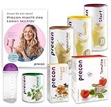 Precon BCM Premium-Startpaket Vanille zum Abnehmen für 1 Monat – Abnehmshakes, Suppe & Abnehmriegel für 35 Tage. Perfekter Mahlzeitenersatz für den Abnehmstart.